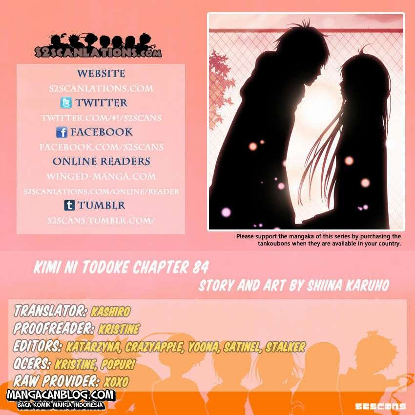 Kimi ni Todoke Chapter 84 Indonesia